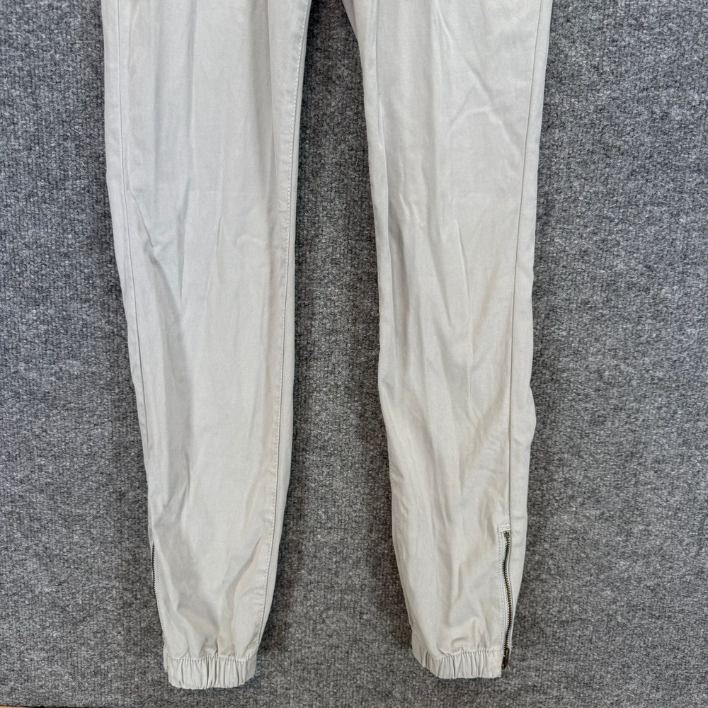 Incredibly Soft Light Gray Size 8 Long Women’s Utility Jogger Pants. - Picture 2 of 10